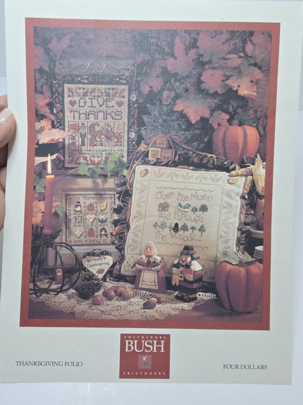 Shepherds Bush Thanksgiving Folio Cross Stitch Pattern